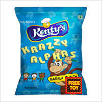Krazzy Baked Alphabet Frymus - 15g & 25g Pack Sizes | Salty Taste, No Added Color, No Artificial Flavor, 4-month Shelf Life