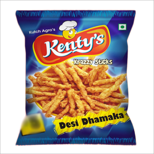 Desi Dhamaka Krazzy Sticks - 15g & 25g | Salty Taste, No Added Color, No Artificial Flavor, 4 Months Shelf Life