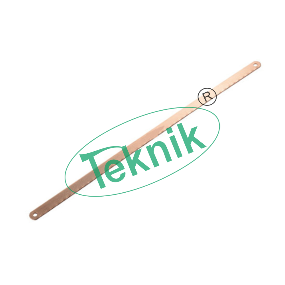 Metal Blades Without Copper Marking - 100 X 19 X 0.8 Mm , General Lab Equipment Use, Durable Metal Design, No Chemical Symbol Marking
