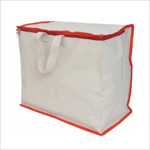 White Cotton Carry Bag