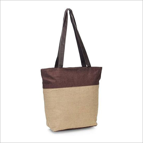Available In Different Color Plain Jute Tote Bag