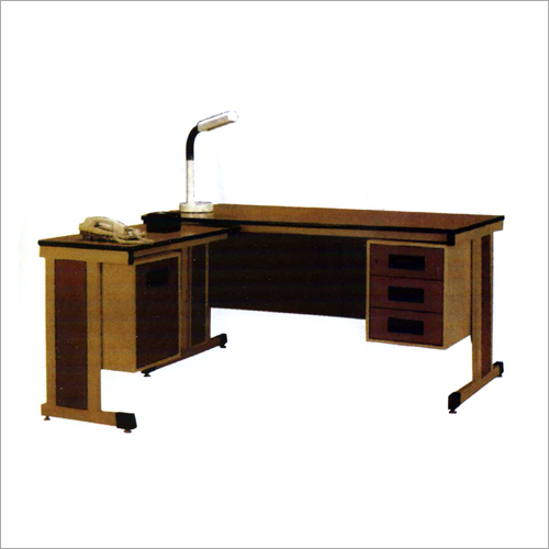 L shaped Office Steel Table