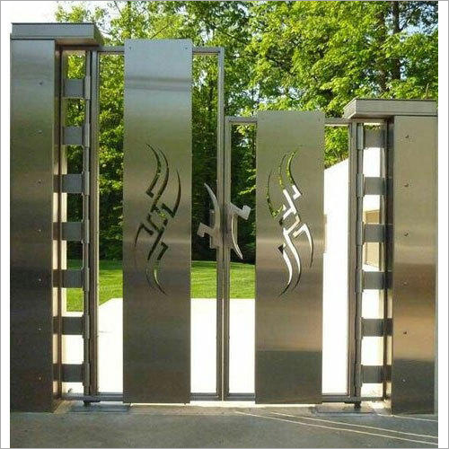 Designer Ss Main Gate Height: 8-9 Foot (Ft)
