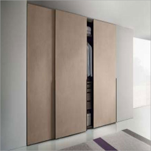 Wooden Double Sliding Wardrobe Wooden Double Sliding Wardrobe