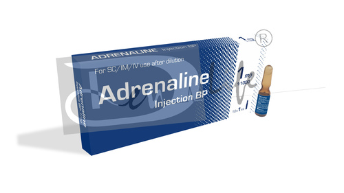 Adrenaline Injection BP 1mg