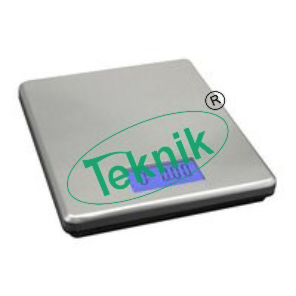 Edge Scales - Pvc 145x145 Mm, Silver | Overload Protected, Wide Weighing Range, Easy To Use, Tare Function, Lcd Display 15 Mm Height