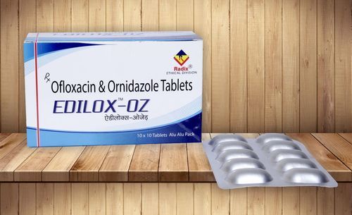 Ofloxacin 200 Mg & Ornidazole 500 Mg Tablets