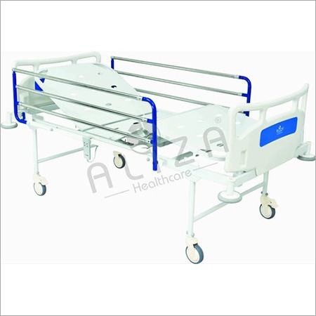 White Motorised Fowler Bed