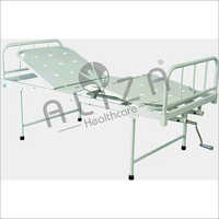 White Fowler Hospital Bed