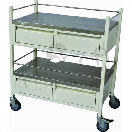 Steel Medicine Trolley