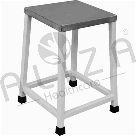 Bed Side Stool With Ss Top Design: One Piece