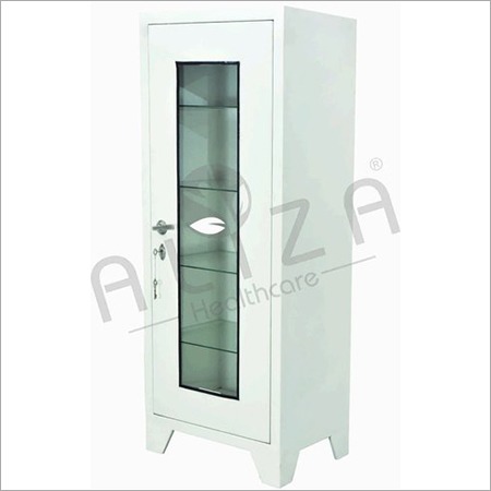 White Single Door Instrument Cabinet