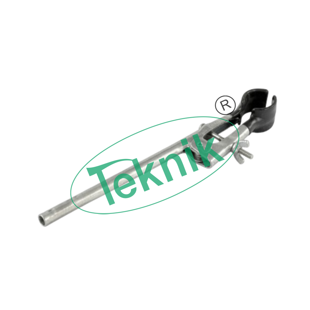 Cutter Clamp - Chrome Steel, 255 Mm Length, Flat Ends | Ideal For General Lab Equipment Applications