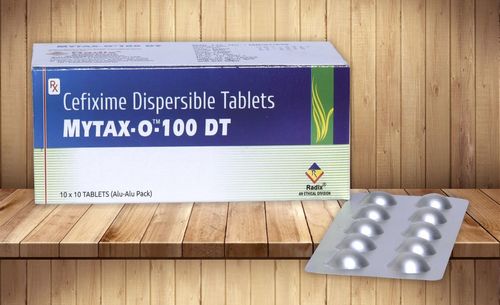 Cefixime 100 mg & 200 mg Dispersible Tablets