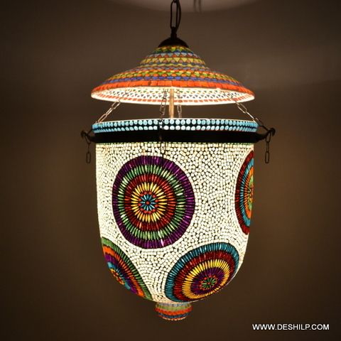 Hand Decor Glass Wall Hanging