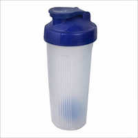 Blue Plastic Shaker Bottle