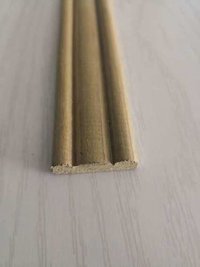 Stable Solid Ash Wood Skirting, 4 Color Stain Finish Wooden Moulding / Baseboard