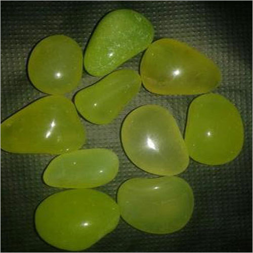 Light Green Onyx Pebble Stones By SIDDHESHWARI AGATE