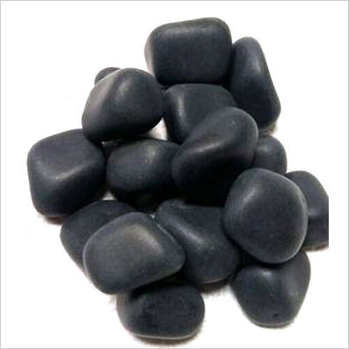 Black Patio Pebble Stones
