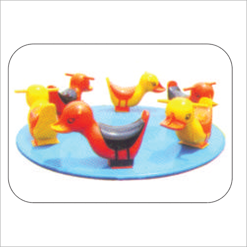 Available In Frp Plat Form Duck Merry Go Round