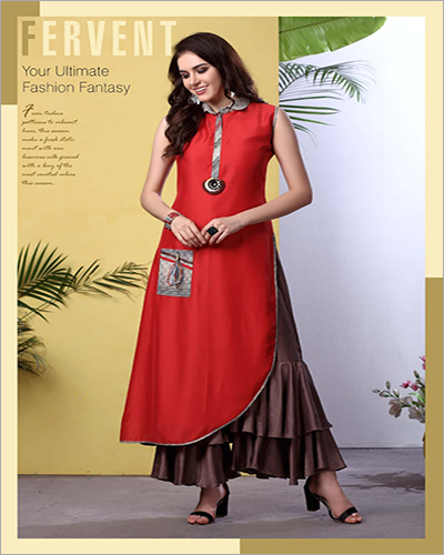 Ladies Sleeveless Kurti