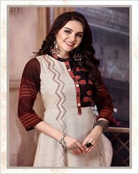 Ladies Party Wear Kurti With Pant Set