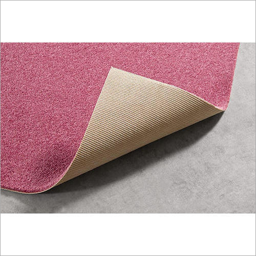 Pink Synthetic Floor Carpet