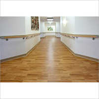 Brown Vinyl Flooring - 2m Width, 35m Length | Polished Surface, Easy Installation, Suitable For Various Indoor Spaces