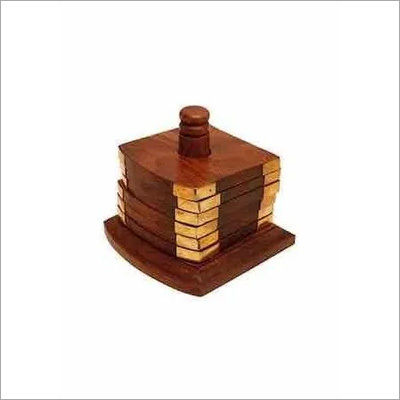 Wooden Coasters ( Set Of 6)