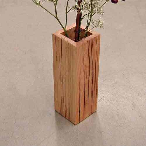 Wooden flower vase By TOUCHWOOD WORKS