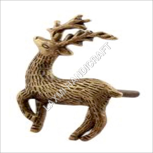 Metal Brass Animal Figure Knob