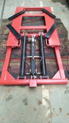 Hydraulic Car Lift - 3-4 Ton Load Capacity, 6 Feet Minimum Height | 100 Watt Power, 220 Volt Voltage, 69 dB Noise Level