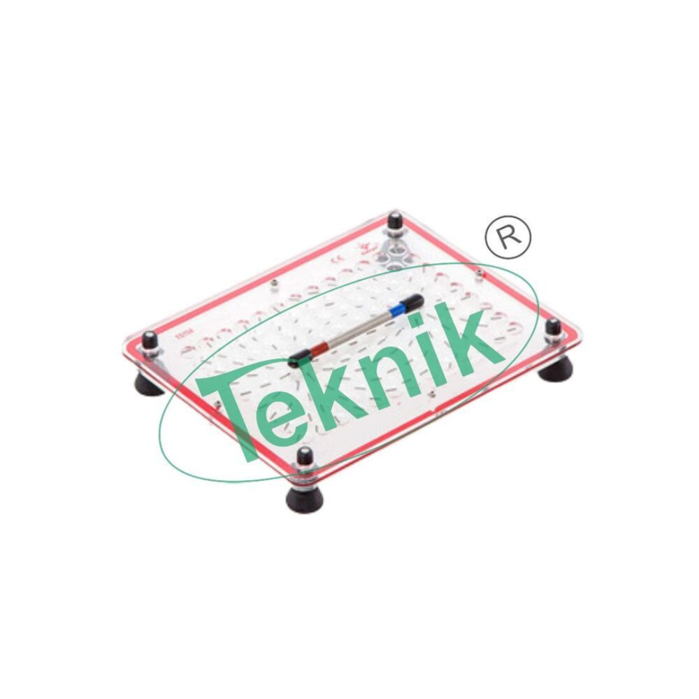 Projectable Magnetic Circuits - Set Of 4 Diverse Configurations: Circular, Rectilinear, Frame, Solenoid | Ideal For General Lab Equipment Use