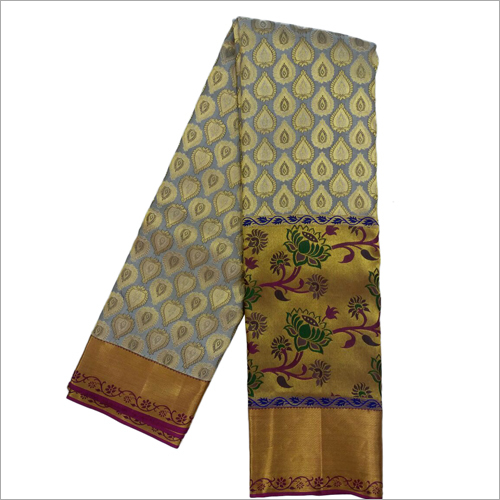 Multicolor Ladies Kanjivaram Saree