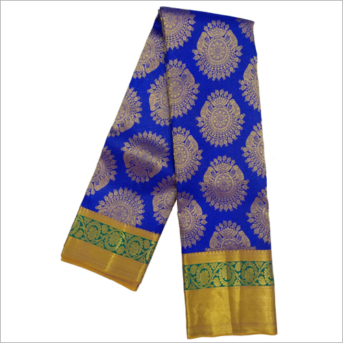 Party Wear Kanjivaram Saree - Multicolor Printed Design | Breathable Fabric, Smooth Finish, Various Specifications