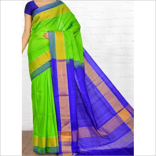 Multicolor Ladies Lightweight Silk Saree