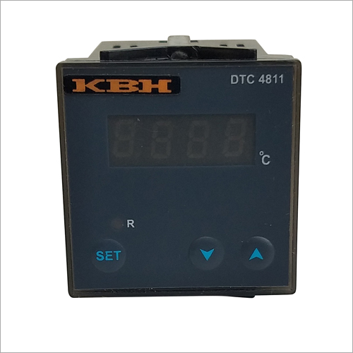 Process Instrument Temperature Controller - Custom Dimensions | Black Color Digital Cold Junction Compensation System Easy Robotic Operation