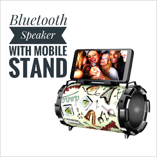 Drum Shaped Bluetooth Speaker With Mobile Stand Power: 220-240 Volt (V)
