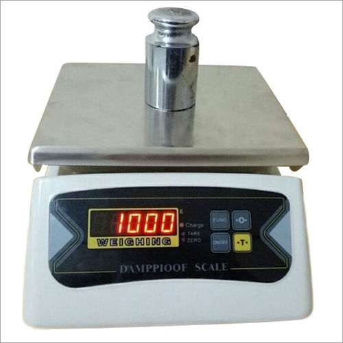 White Precision Weighing Machine