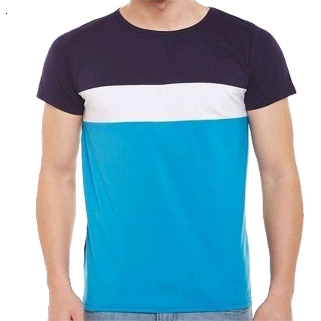 Mens t-shirt Blue By GK SUPPLY CHAIN PRIVATE LIMITED