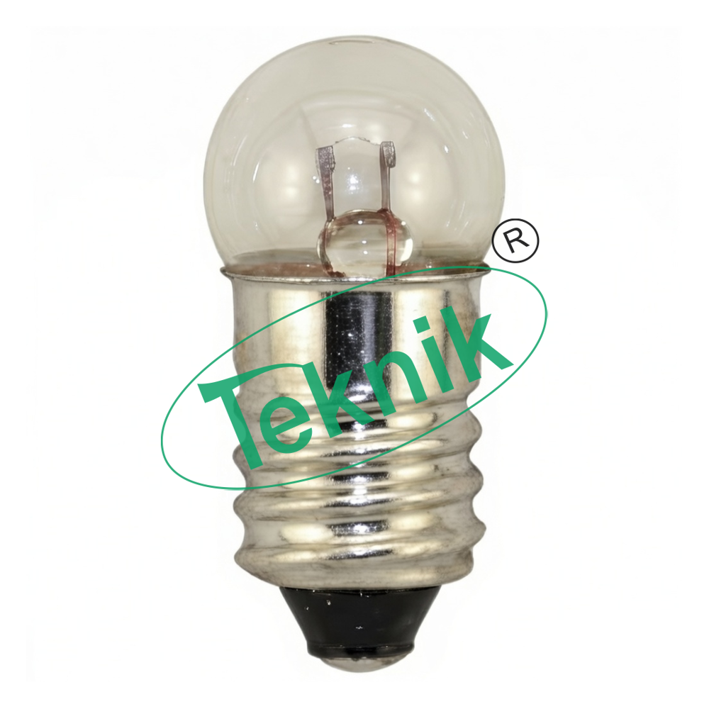 Aluminium Filament Bulbs E10 - Color: Silver