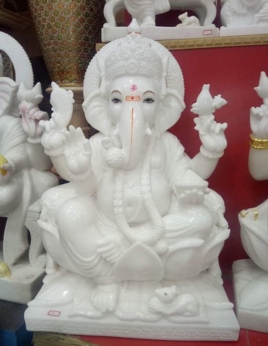 white marble ganpati moorti white marble ganpati moorti