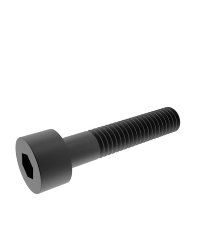 High Tensile Grade 12.9 Cap Head Screws - Carbon Steel, 20-100 mm Size, Black Color, Galvanized Finish, 20 mm Diameter, Weight 5-15 g