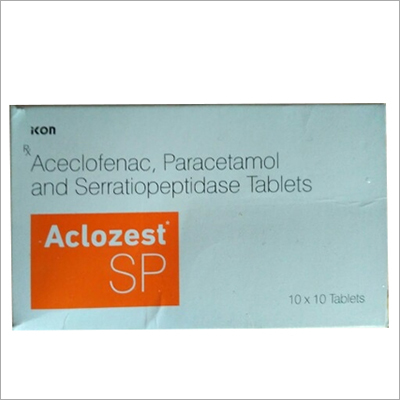 Aceclofenac And Paracetamol Tablet