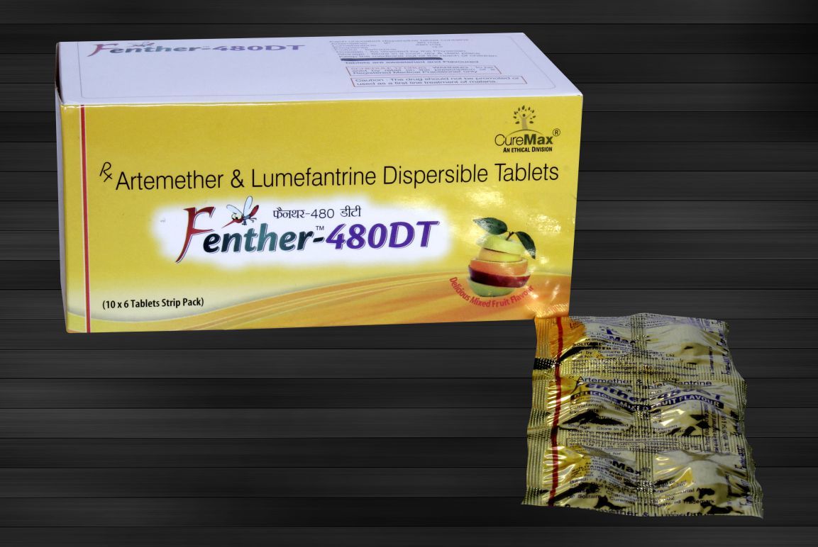 Artemether 80 mg & Lumifantrine 480 mg. (Dispersible tablet)