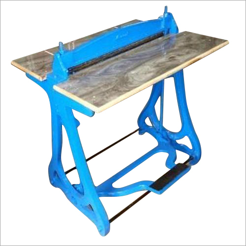 Semi-Automatic Foot Operated Creasing Machine