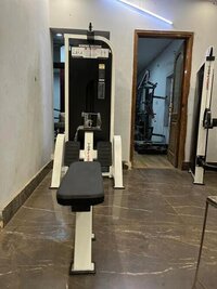 Seated Rowing Exercise Machine - 235 Kgs, Electrostatic Powder Coated Mild Steel Frame, Soft Foam Seat For Comfort | Manual Operation, Targets Back Muscles, 80 Kgs Weight Loading Capacity