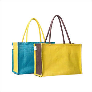 Multiple Color Available Plain Jute Shopping Bag