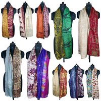 Kantha Allover Silk Scarves