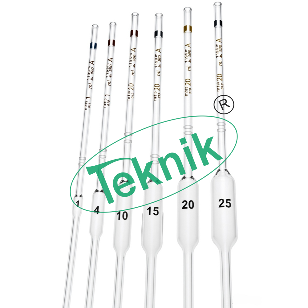 GAUGE PIPETTES WITH SAFETY BALL